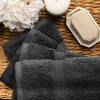 Luxury Cotton Heavyweight Ultra-Plush Hand Towel Set of 4 by Blue Nile Mills - 4 of 4