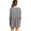 Women's Babydoll Striped Top - umgee - 3 of 4