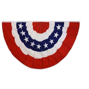 Maison 5'x3' USA Bunting All American Poly Flag Patriotic Perfect 4th Of July Independence Day Flag Great For Indoors & Outdoors - 1 of 2