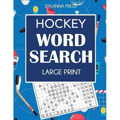 Hockey Word Search - Large Print by  Dylanna Press (Paperback)