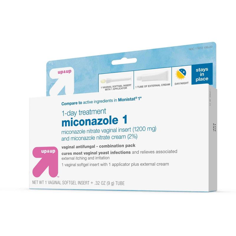 Miconazole Vaginal Antifungal Cream - 1 day Treatment - 0.32oz - up &#38; up&#8482;, 5 of 10