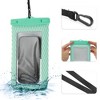 Unique Bargains Full Stripe Mobile Waterproof Bag 2 Pcs - 3 of 4
