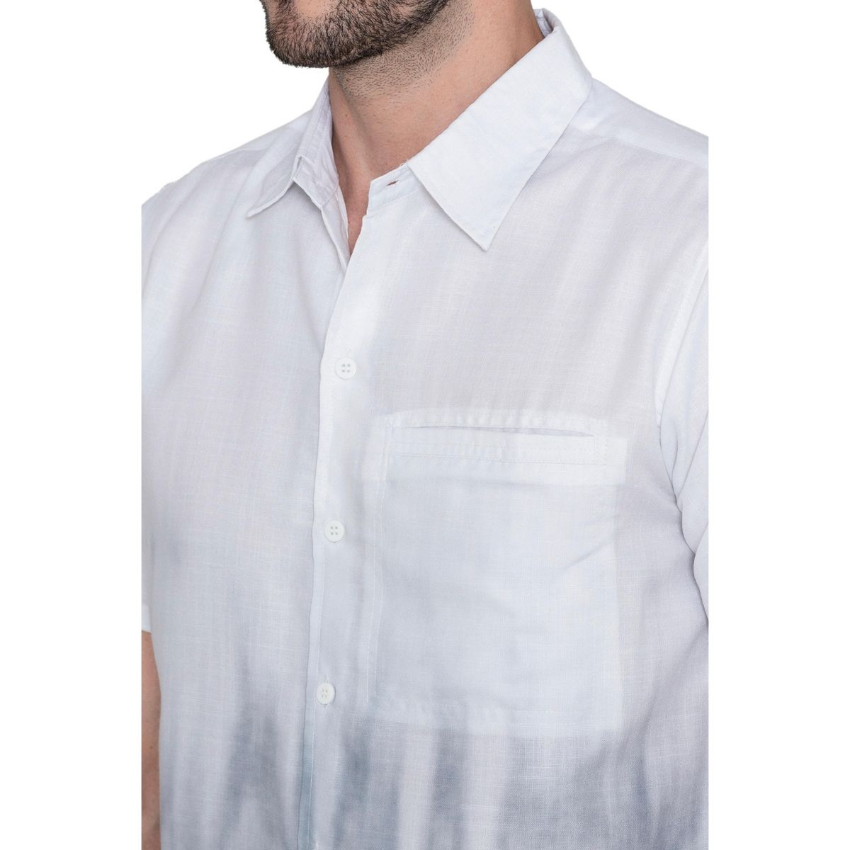 HAPPY BAY Mens Hawaiian Shirts Short Sleeve Button Down Shirt Men's Casual Vacation Tropical Beach Summer Party Shirts for Men Funny XXL White Tie Dye - thumbnail 3