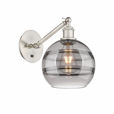 Rochester - 1 Light Arm Adjusts Up and Down Wall Sconce In Industrial Style-9.88 Inches Tall and 8 Inches Wide
