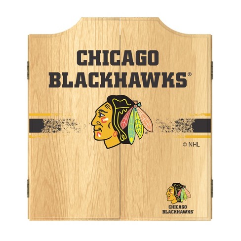 NHL Dart Board Cabinet Set - image 1 of 4