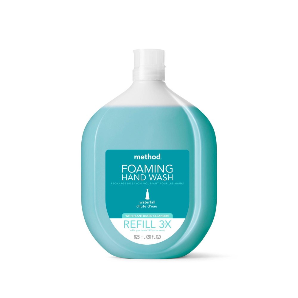 Photos - Shower Gel Method Foaming Hand Soap Refill - Waterfall - 28 fl oz 