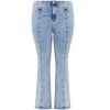 Women's Plus Size Asha Mia Jean - light denim | CITY CHIC - 4 of 4
