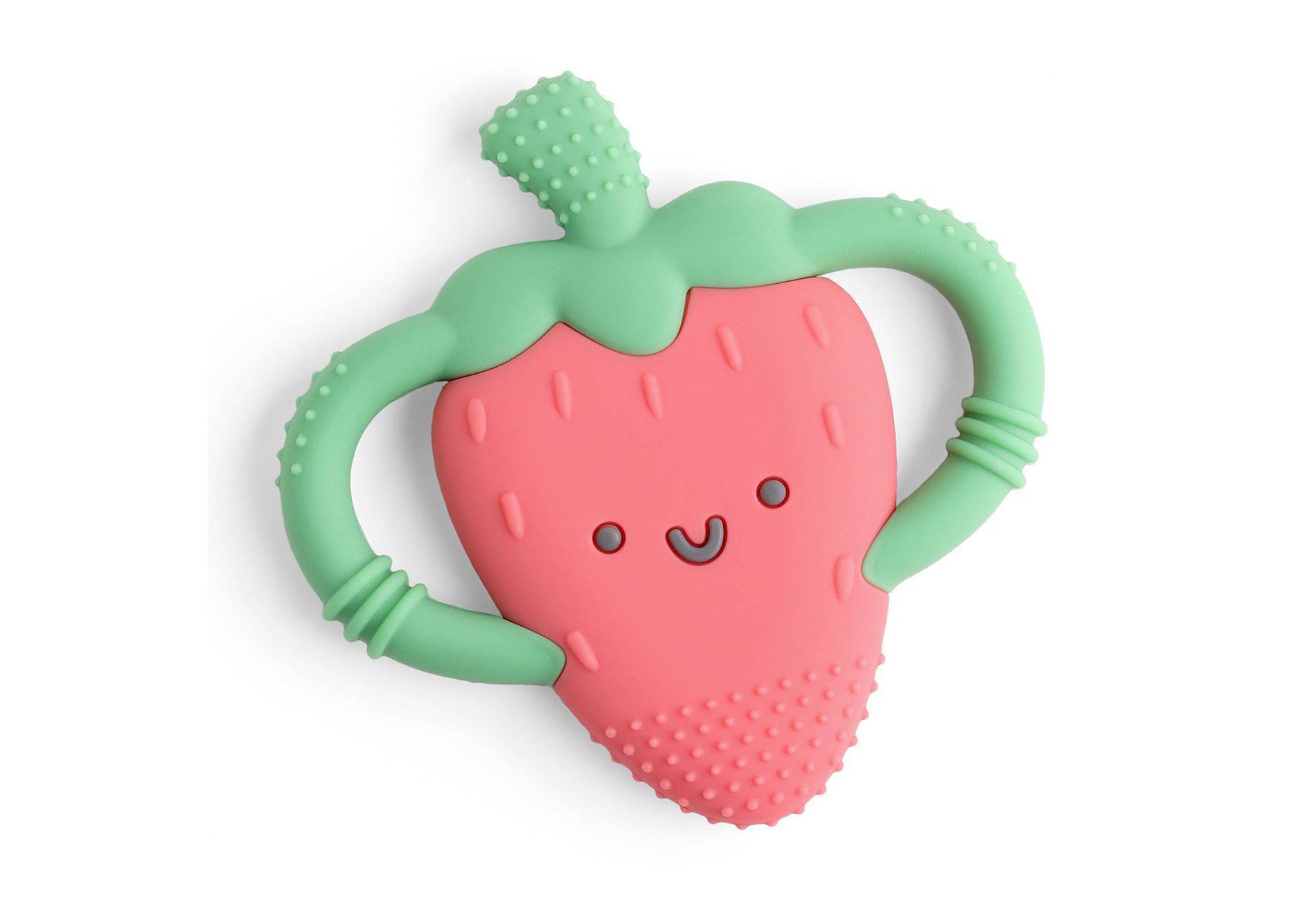 Itzy Ritzy Easy Hold Teether - Strawberry