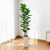Artificial Potted Flower Tree, Faux Plant for Holidays, Home, Office, Wedding & Party—Indoor/Outdoor Decor, Ideal Gift - 3 of 4