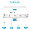 Unique Bargains 304 Stainless Steel Waterproof Round Chamfer Coat Hook - 2 of 3