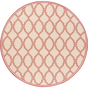 Linden LND124 Power Loomed Indoor/Outdoor Rugs - Safavieh - 1 of 3