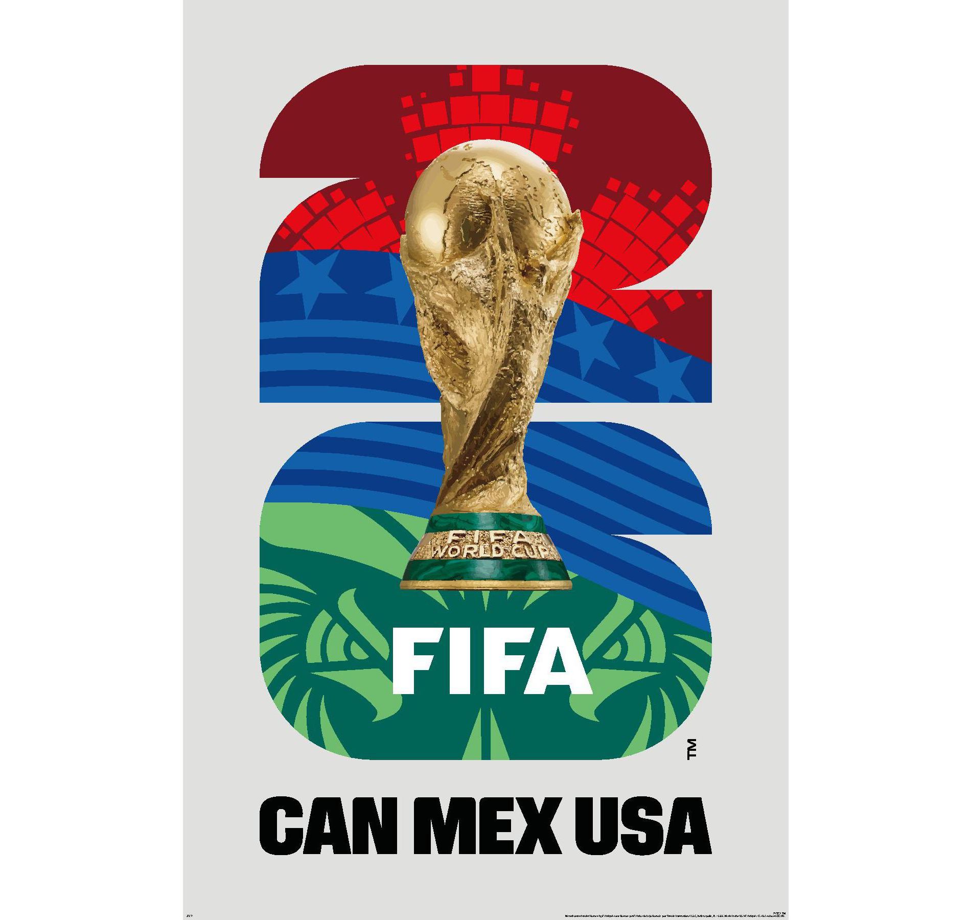Trends International FIFA World Cup 2026 - Logo Unframed Wall Poster Prints