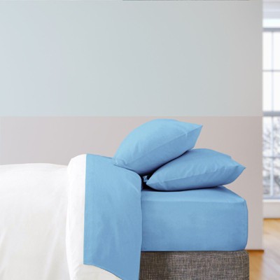 Denim Twin XL Rayon Bamboo Microfiber Deep Pocket Sheet Set