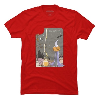 Men's Design By Humans Halloween magic brewery By runcatrun T-Shirt