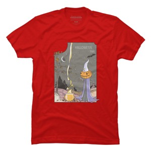 Men's Design By Humans Halloween magic brewery By runcatrun T-Shirt - 1 of 2