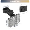 Unique Bargains Bicycle Warning Reflector Safety Reflectors Bike Accessories Plastic 2.13"x1.54" White - 3 of 4
