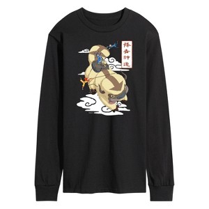Men's - Avatar: The Last Airbender - Appa Flying Long Sleeve Graphic T-Shirt - 1 of 4