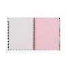 Happy Brands Organized July 2025 - June 2026 Weekly/Monthly Planner 9.37"x11.12" Multicolor Cool Brights - 4 of 4