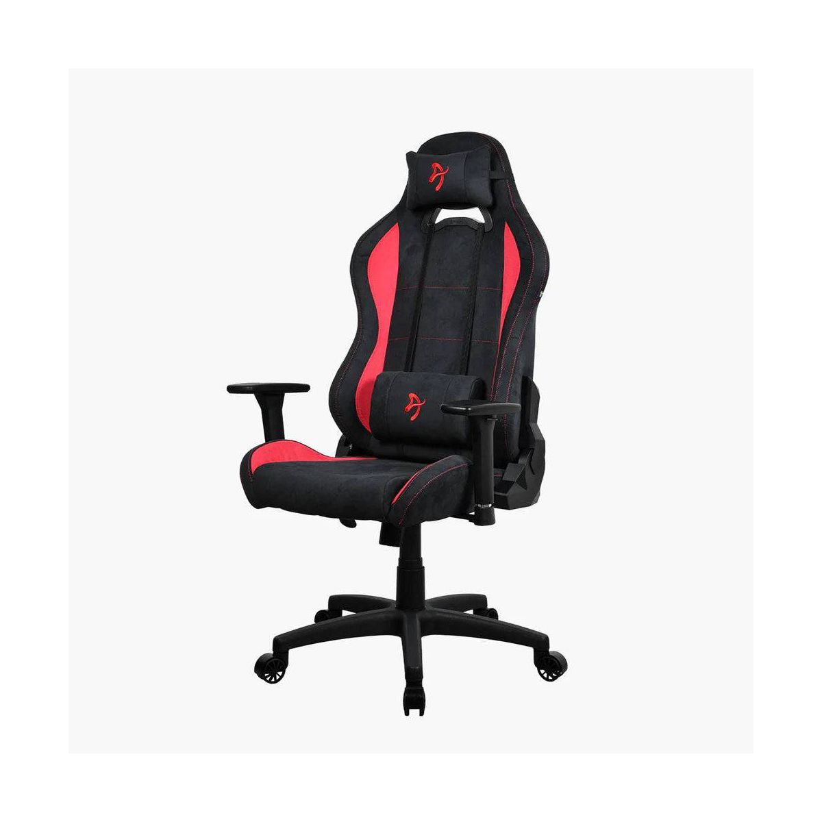 Arozzi Torretta Premium Super Soft Office and Gaming Chair with 2 Supportive Pillows Red