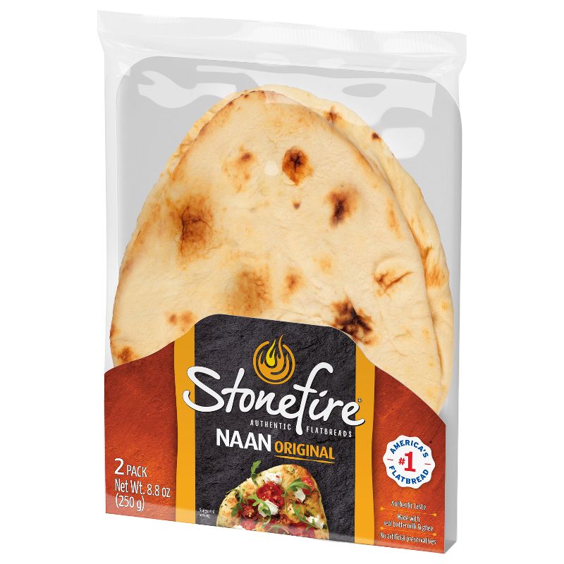 Stonefire Original Naan Bread - 8.8oz/2ct, 3 of 11