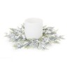 Melrose Flocked Cedar Wreath 15"D - 2 of 3