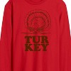 Men's - Peanuts - Woodstock Turkey Long Sleeve Graphic T-Shirt - 2 of 4