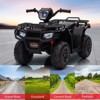 12V Kids Ride on ATV, Battery-Operated Car for Toddlers, High/Low Variable Speed Ride on Electric Vehicle with LED Light,Music,USB - 4 of 4