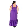 L I V D Women's Angelika Ruffled Hem Maxi Dress - 3 of 3