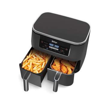 Gourmia 9-Slice Digital Air Fryer Oven with 14 One-Touch Cooking Functions  and Auto French Doors