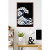 Trends International Tobe Fonseca - Kanagawa Cat Wave Framed Wall Poster Prints - 2 of 4