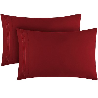 Mellanni Brushed Microfiber Pillowcase Set of 2