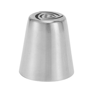 Unique Bargains Piping Tip 304 Stainless Steel Silver Tone 0.98"x1.46"x1.65" 1 Pcs - 1 of 3