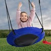 Delta Children FunZone Outdoor Metal Swing Set with Seesaw - 4 of 4