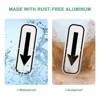Unique Bargains Aluminum Reflective Outdoor Garden Arrow Signs 1 Pc - 4 of 4
