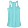 Juniors Womens Lilo & Stitch Simplistic Logo Stitch Racerback Tank Top - 3 of 4