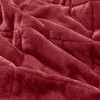 Reversible Plush to Microfiber All Season Throw, Down Alternative with HeiQ Smart Temp, Box Stitch Design - 3 of 4