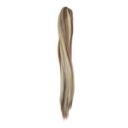 Unique Bargains Long Straight Hair Wig Hair Clips 21.65" Length 1 Pc - image 1 of 4