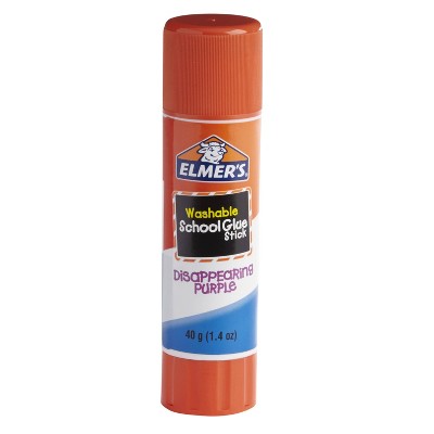 Elmer&#39;s 1.4oz Washable School Glue Stick - Disappearing Purple_2