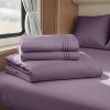 Nestl RV Queen Sheets, Super Soft 4PC Microfiber Sheet Set for Camper, Short Queen Sheets - 2 of 4
