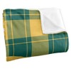 Wayne State University Campus Plaid Spirit Silky Touch Super Soft Throw Blanket 50x60 - 3 of 4