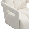 Vynxaria U-Can 26.3'' Modern Minimalist Leisure Armchair, Set of 2, Armchair with L-shaped Armrests and Polyester Fabric for Living Room - 4 of 4