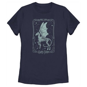 Women's Harry Potter Thestral Tarot Card T-Shirt - 1 of 4