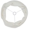 Saro Lifestyle Fringe Design Stonewashed Lamp Shade - 2 of 4