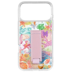 Walli Cases Amalfi Coast by Sydney Rae Bass Phone Case with Wallet and Finger Strap - 1 of 4