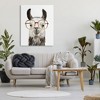 Stupell Industries Llama Farm Animal Eyeglasses Canvas Wall Art - 2 of 4