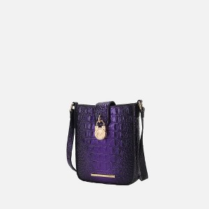 MKF Collection Avery Halloween Faux Crocodile Embossed Gradient Stylish crossbody bag for women by Mia K - 1 of 4