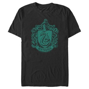 Men's Harry Potter Slytherin House Crest T-Shirt - 1 of 4