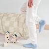 3 Sprouts Kids Recycled Fabric Play Tunnel - Checkerboard Beige - 4 of 4