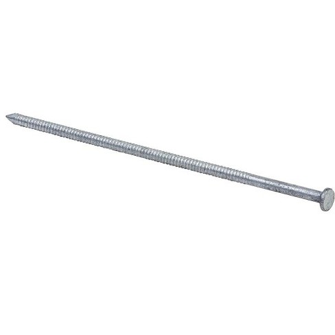 Grip-rite 60d 6 In. Pole Barn Hot-dipped Galvanized Steel Nail Flat ...