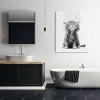Stupell Industries Kitten Bathroom Splash Canvas Wall Art - 2 of 4